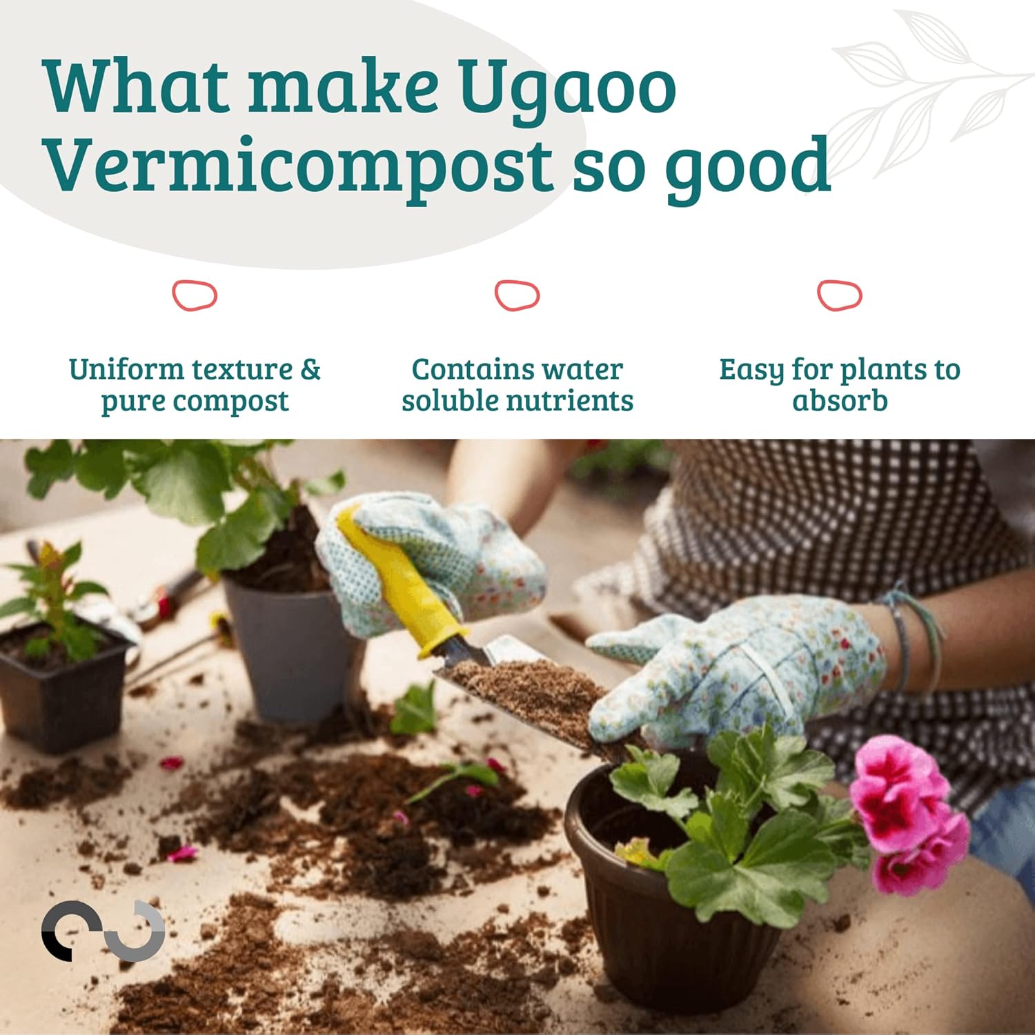ugaoo organic vermicompost fertilizer manure for plants ugaoo organic vermicompost fertilizer manure for plants